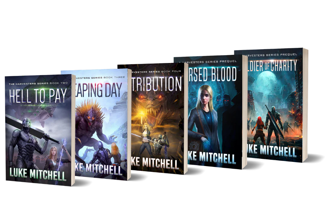 Harvesters Books 2-4 (plus Prequels)  — Paperback Bundle