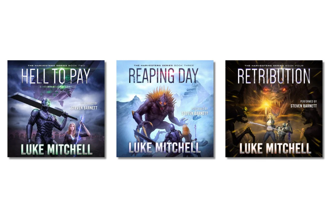 Harvesters Books 2-4 — Audiobook